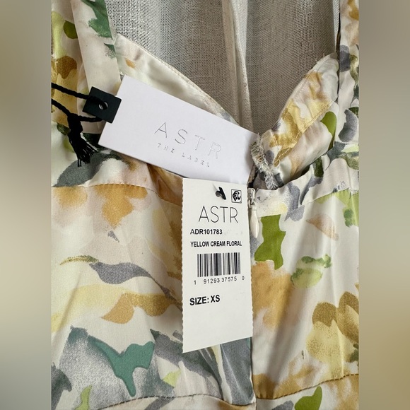 ASTR the Label Floral Corset Satin Dress XS - Picture 13 of 13